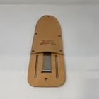 A m  Leonard Dual Hori Hori   Pruner Leather Sheath  Tan  11 In