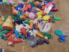Lot Of 100 Vintage 1980 s Bell Clip Charm Plastic 80 s Charms