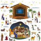  65 Pcs Easter Nativity Bulletin Board Decorations Set Christian Religious 
