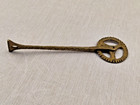 An Antique Pastry Cutter  dough Knife  Or Decorative Pastry Cutter Made Of Brass