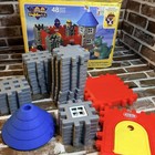 Vintage Little Tikes Wee Waffle Blocks Castle Incomplete