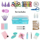 Quilling Kits - Quilling Tools And Supplies paper Crimper quilling Paper Blue