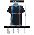 Men s Short Sleeve Button-up Casual Cuban Guayabera Beach Wedding Dress Shirt