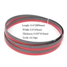 114  X 3 4  X 10 14tpi M42 Bi-metal Band Saw Blades Cutting Metal