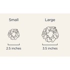 Teleties Rose All Day Large Silk Scrunchies