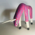 Vintage  Oaxacan Alebrije Manuel Jimenez Ramirez 1980   s-carved Wood Animal