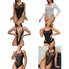 Women Jumpsuits Tights Rompers Fitting Bodysuit Sexy Leotards Shoot Sleepwear