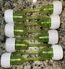 Dr  Brown   s Options Glass Baby Bottles 8 Oz - Lot Of 8 Silicone Sleeves   Vents