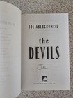 The Devils By Joe Abercrombie  2026 Trade Paperback  Signed 1st Ed  1st Print