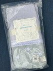 Pottery Barn Baby    taylor    Organic Crib Skirt Gray White Nwt