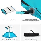 Inflatable Gymnastics Mat Tumble Track 8 Inches Thick  10ft Air Floor Trainin   