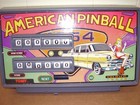 Tomy American Pinball Backbox Part Vintage