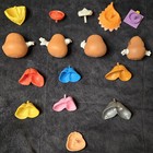 Vintage 1986 Hasbro Playskool Potato Head Kids Lot Of 14 Figures And Accessories