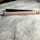 L ange Lange Hs035 Ceramic Flat Iron Hair Straightener Soft Pink 1 Inch