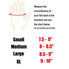 Leather Weight Lifting Gloves Gym Training Fitness Exercise Bodybuilding Workout