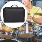 Double Bass Drum Pedal Bag Carrying Bag Multipurpose Portable Professional
