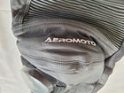 Aeromoto Men   s Black Leather Articulated Motorcycle Racing Pants Sliders Size 38
