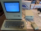 1984 Original Apple Macintosh Computer With External Disk Drive