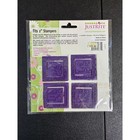 Justrite Stampers Rubber Stamp Lot Dare To Dream Decorative Frames Girls Night