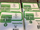 17 Pc Evergreen Styrene Sheet Assortment  010  015  020  030  040  060  080  100