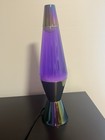 Schylling The Original  Lava Lamp White  purple  Rainbow Iridescent 14 5