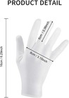 Cotton Inspection Gloves 4 Pair Large Coin Paper Money Jewelry Watch Handling