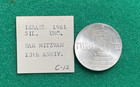 Israel Coin 5 Lirot 1961 Uncirculated - Bar Mitzvah Olive Branch - Silver 900 -