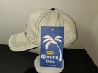 Nwt Corona Cotton Hat Cap Adjustable Strap Back Beige Blue Beer La Cerveza