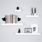 Cute Black Cat Metal Bookends Pair Decorative Shelf Holder For Home Office