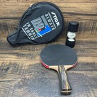 Stiga Table Tennis Paddle Tournament Line Harvard Red Black With Balls