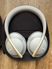 Bose Noise Cancelling Headphones 700 Wireless Bluetooth Silver With Case