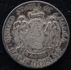 Kappyscoins  G8141 1920  Maine Commemorative Silver Half Dollar Toned Ef