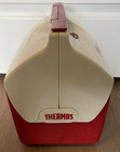 Vintage Thermos    cooldate     Red Cooler With Tray 7 Qt Model 7707 Lunch Box