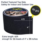 Anti Slip Tape  4 Inch X 62 Ft Grip Tape For Stairs Outdoor indoor  Waterproof N