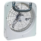 Dual Power 12 Volt Plug In Car And Rv 10 Inch 2 Speed Portable Fan