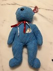 Ty Beanie Buddy Addison Bear  Baseball Blue Bear