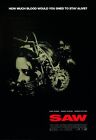 2004 Saw Movie Poster 11x17 Horror Jigsaw Cary Elwes Danny Glover         
