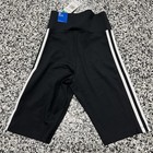 Nwt Adidas Originals Women s Hw High Waisted Short Tights Black Sz Xs Gn2842