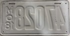 1918 Missouri License Plate  Vintage Rare Tag  Repaint 