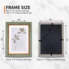 5x7 Picture Frame Set Of 5  Vintage Photo Frame  Rustic Retro Picture Frame