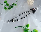 Cute Black Beads Phone Charm Phone Lanyard Phone Accessory Phone Strap Gift