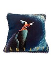Vtg 2006 Walt Disney Fantasia Sorcerer Mickey Pillow W braid Trim Collectible