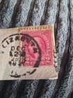 George Washington 2 Cent Stamp - Very Rare  Uncertified 1923 Vintage Stamp 