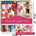 Origami Paper Kit 50 Sheets 70gsm 6 Inch Square Double Sided Color 50 Vivid Japa