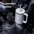 Hydro Flask Travel Tumbler With Handle  Lid And Straw - Insulated Stainless Stee