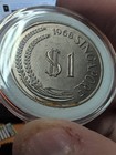 1968 Singapore Dollar Coin  1 Lion 