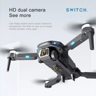 New Drones With Camera 4k Gps Dual Rc Drone Wifi Fpv Quadcopter With 2 Battery