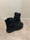 Under Armour Micro G Valsetz Zip Tactical Boots Black Men s 10 5 New 3023748-001