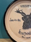 Antique 1900 Souvenir Exposition Baltimore Exposition Universelle Porcelain Tray