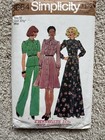 Lot Of 6 Vintage Retro 1960   s 70   s Dress Sewing Patterns Boho Cottage Core Sz 10